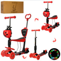 Самокат 5в1 iTrike Maxi JR 3-026-R (red) Самокат 5в1 iTrike Maxi JR 3-026-R (red)